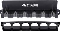 Mikado Hengelhouder voor 6 Hengels – Wandhouder – Verticale Hengelopslag – Zwart