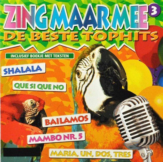 Heartselling Roodhitblauw Hollandse Karaoke Hits 3