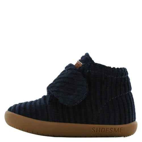 Shoesme suède enkelboots - donkerblauw