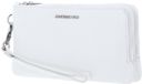 Mandarina Duck Mellow Leather Pouch Blanc Wit