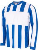 Stanno Aspire Long Sleeve Shirt - Blauw/Wit - Maat S