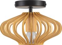 Expo Trading ETH Tess Plafondlamp E27 Licht Hout 22 cm