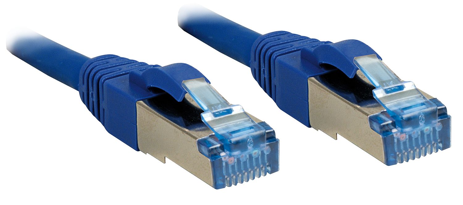 LINDY 3m Cat.6A S/FTP blauw netwerkkabel