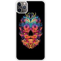 Apple Siliconen hoesje compatibel met iPhone 11 Pro Max Carnaval-masker