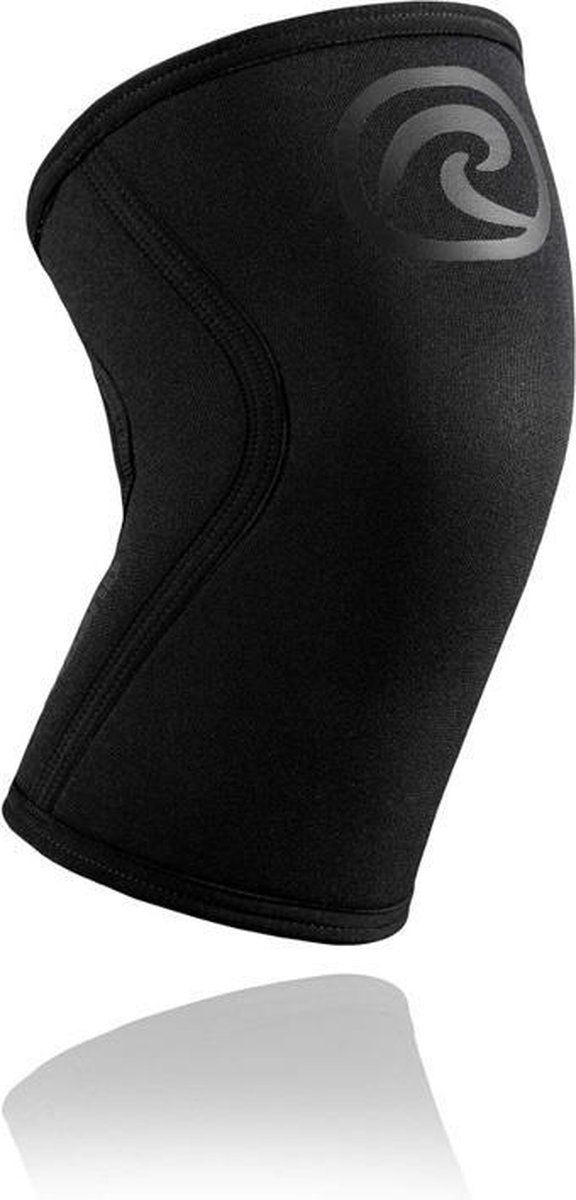 Rehband Rx Knee Sleeve 7Mm Kniebrace - Carbon - Zwart