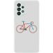 Samsung Galaxy A73 5G Bike color hipster bedrukt siliconen hoesje