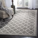 Safavieh Tapis Aldona Gris foncé Rectangulaire Tissu 152 x 244 cm