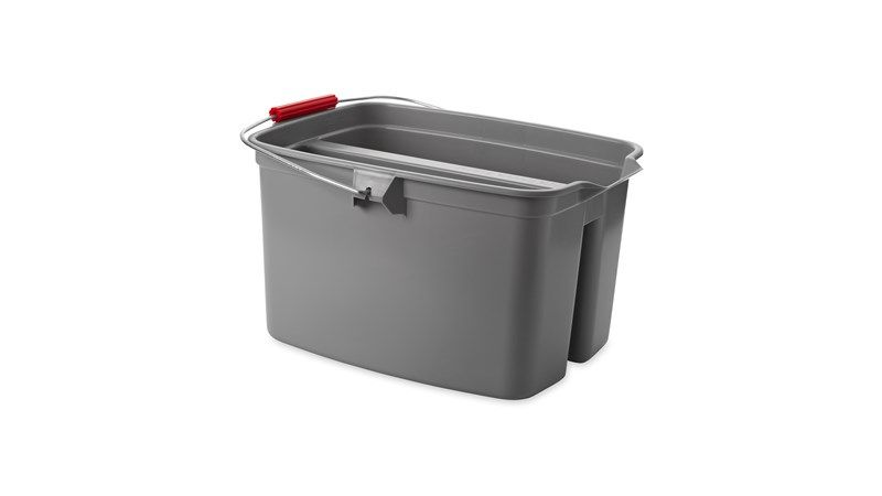 Rubbermaid Dubbele Emmer - Grijs - 18 Liter