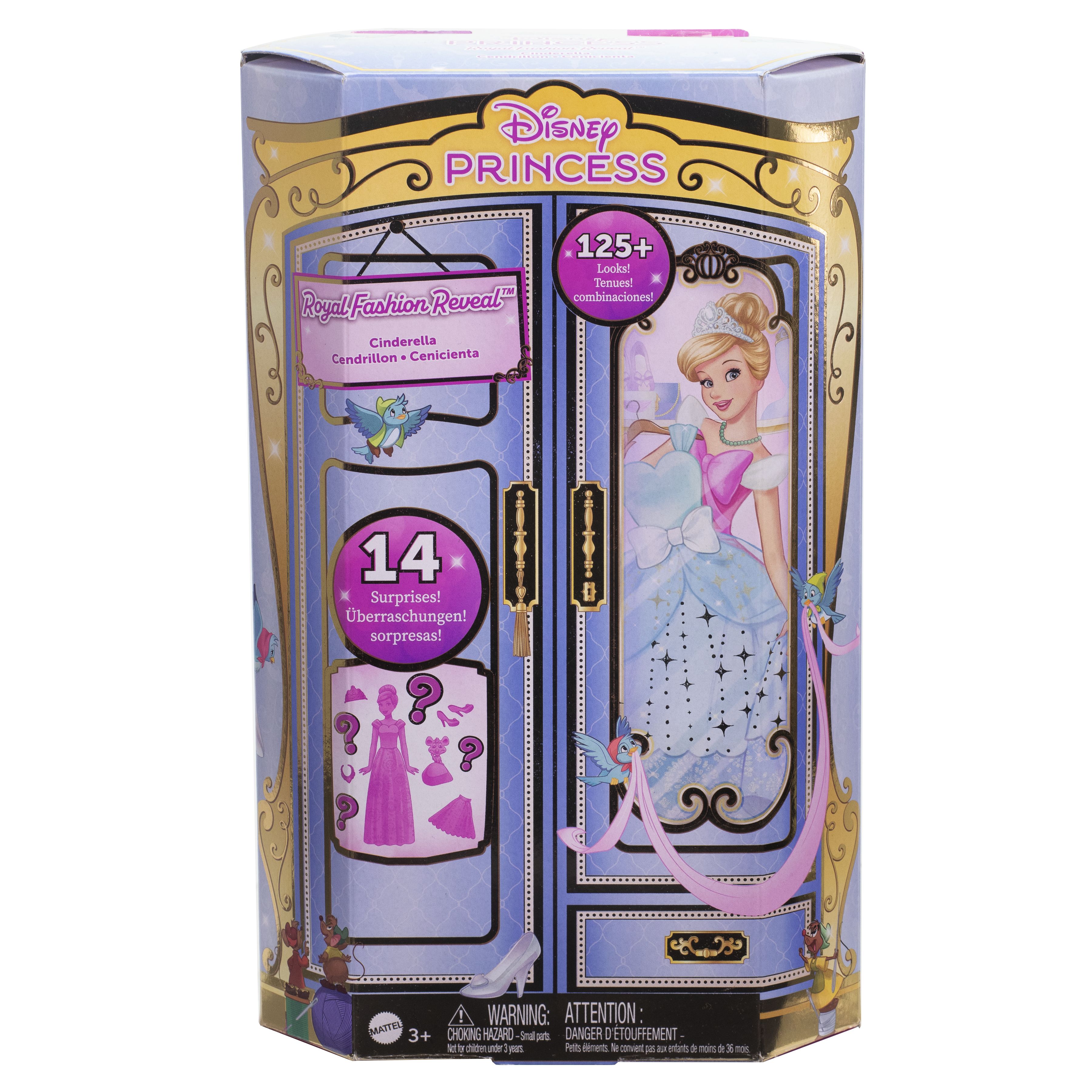 Mattel Disney Princess Royal Fashion Reveal - Cinderella