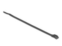 Delock Cable tie with flat head L 205 x W 2.5 mm 100 pieces black