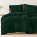 TRANKIELO® Housse de couette 135x200 cm avec 2 taies d'oreiller 80x80 cm