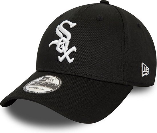 New Era Chicago White Sox World Series World Series Patch Black 9FORTY Adjustable Cap