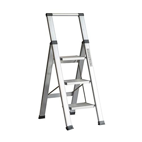 Homelux 710026 Domestica - Ladder - 3 Steps - Aluminum
