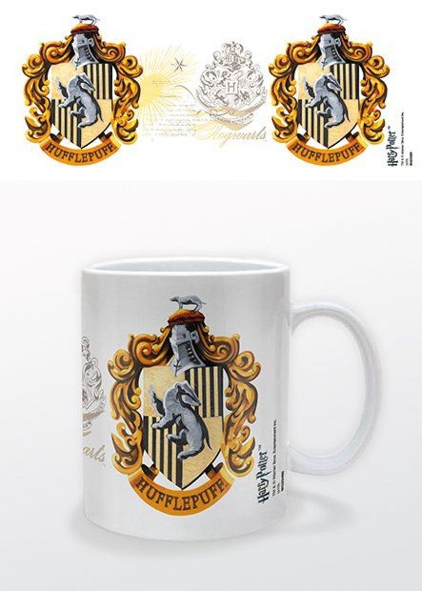 Harry Potter - Mug - 300 ml - Hufflepuff Crest