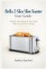 Bella 2-Slice Slim Toaster User Guide