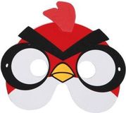 Masque oiseau rouge EVA