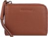 FredsBruder Nea Portemonnee Leer 11 cm - Dames - Horizontaal - dark-amber