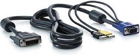 HPE USB Server Console Cable - Video/USB kabel - 1.8 m
