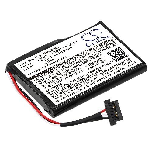 Cameron Sino CS-MR4000SL batterij voor Crestron MiniTouch draadloze handheld (1100 mAh, 4,07 Wh)