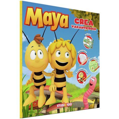 Maya de Bij vakantieboek Studio 100 Maya Crea vakantieboek - Multicolor
