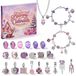 Calendrier de l'avent Bijoux - Ensemble bracelet et collier - 24 jours - Argent