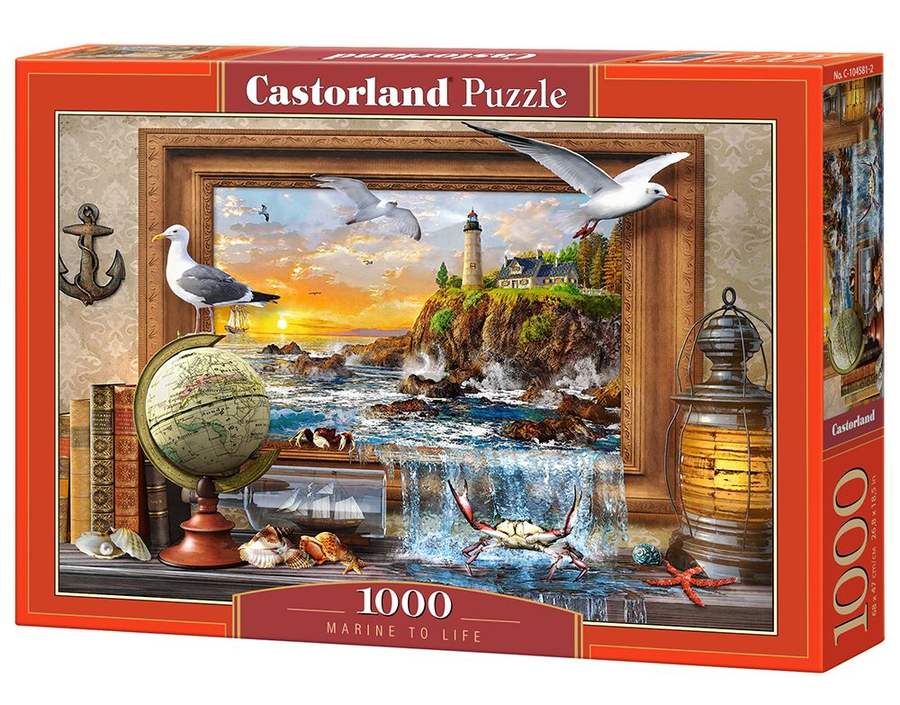 Castorland Marine to Life - Puzzel - 1000 stukjes - Unisex