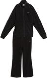 PUMA Velour Rib Relaxed Suit Dames Trainingspak - Puma Black