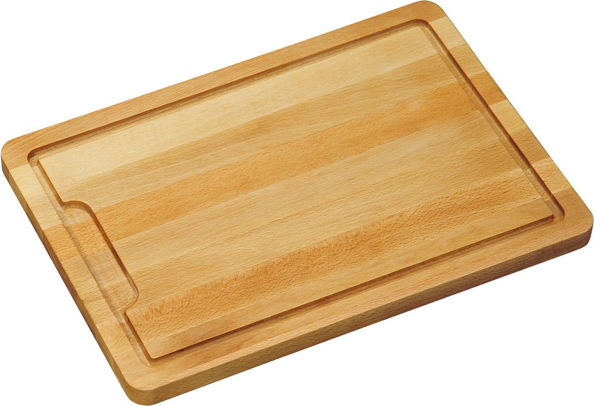 KESPER Beuken houten snijplanken voordeel set in 2 verschillende formaten - 28 x 40 cm en 36 x 50 cm