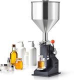 Machine à tarte manuelle avec tuyau, 5-100 ml, en acier, adaptée à divers liquides tels que le lait, l'eau, les jus et les huiles