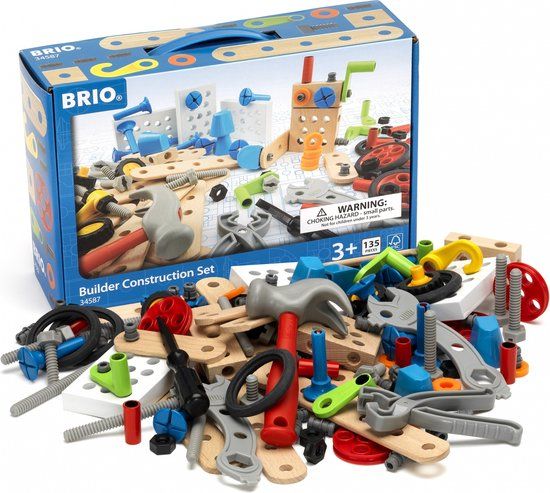 BRIO Builder Constructie set - 135 Onderdelen - 3+ jaar