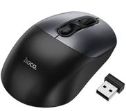 Hoco GM28 Ambidextrous RF Wireless Optical Mouse 1600 DPI Black