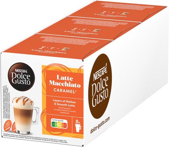 Nescafé Dolce Gusto Latte Macchiato Caramel - 48 koffiecups