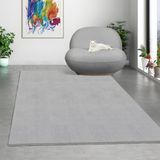 Mia's Teppiche Comfort modern pluizig laagpolig tapijt, antislip onderkant, wasbaar tot 30 graden, super zacht, vachtlook