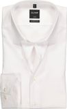 OLYMP Luxor modern fit chemise - blanc - sans repassage - manche longue - 100% coton - taille 47