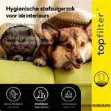 Top Filter Set van 4 Stofzuigerzakken voor Electrolux en Tornado