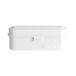 Kodak Housse de film pour 5 rouleaux de film 35 mm, boîtier rétro compact en acier pour le tri et la protection des rouleaux de film (blanc) (film non inclus)