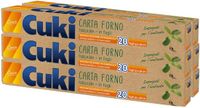 Cuki Naturpapier Backofen 33 x 38 cm - 6 Packungen mit je 20 Blatt
