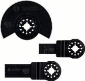 BOSCH Multifunctionele gereedschapzaagbladen set, 3-delig, Starlock, voor hout en metaal, AIZ 24 EC, AIZ 20 AB, ACZ 85 EC