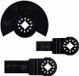 BOSCH Multifunctionele gereedschapzaagbladen set, 3-delig, Starlock, voor hout en metaal, AIZ 24 EC, AIZ 20 AB, ACZ 85 EC