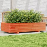 Maison Exclusive - Jardinière brun ciré 110x60x26,5 cm Bois massif de pin