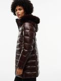 Tommy Hilfiger Dames Puffer Jas Chocoladebruin XS