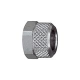 RIEGLER 110647-16.016-12 wartelmoer, M16x1,0, voor slang 12/10 mm, SW 19, MS vern, 1 stuk