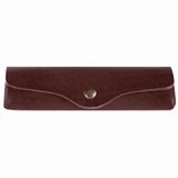 MIKA JÜSCHA GmbH MIKA brillenkoker bruin zadelleer 15x6x3cm