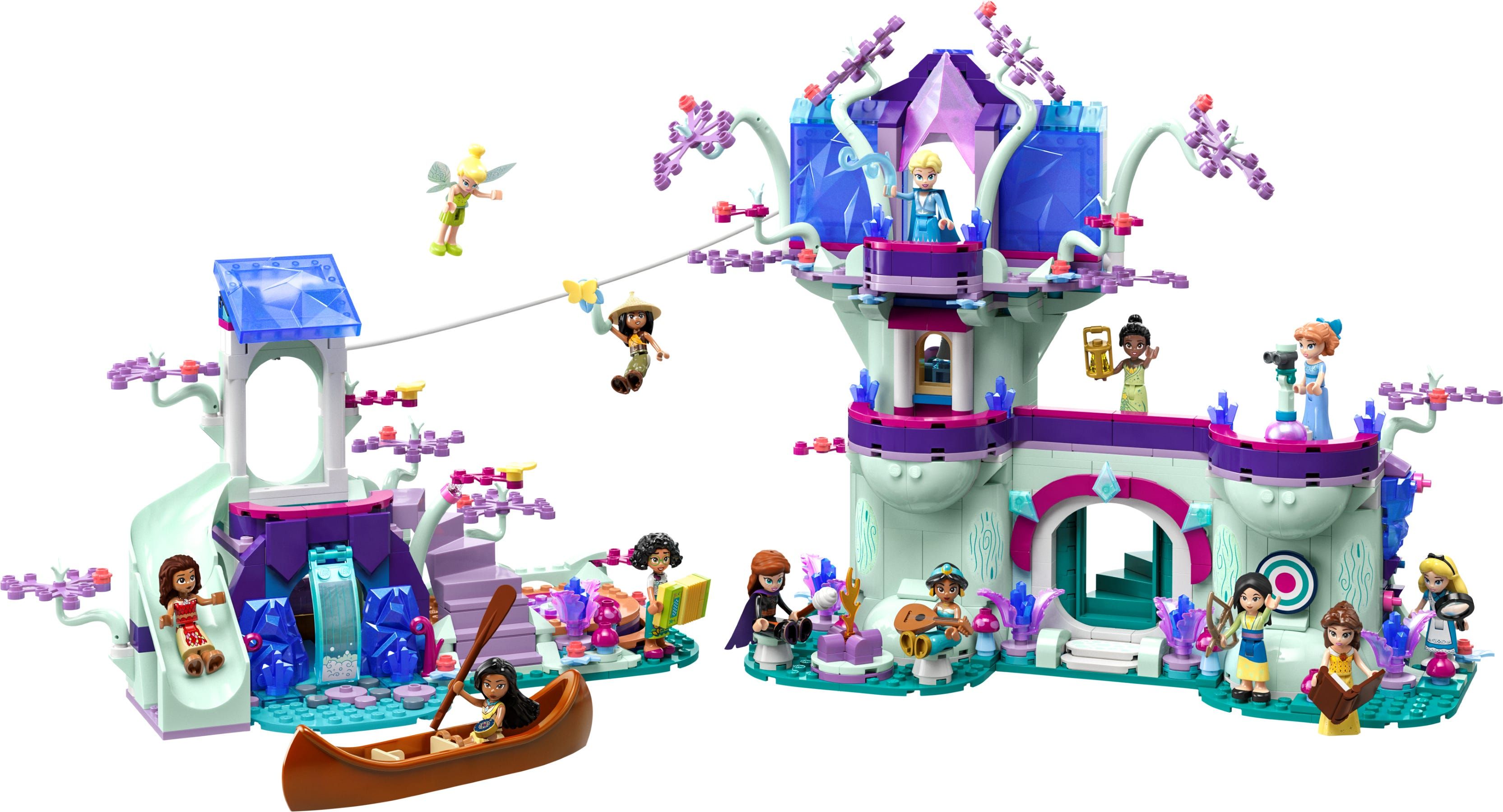 LEGO Disney De Betoverde Boomhut 43215 - Prinsessen en Heldinnen Bouwset