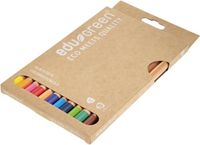 EDU Green Jumbo Kleurpotloden Set 12 stuks