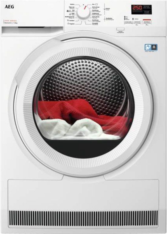 AEG TR78A12B 7000 Serie SensiDry Warmtepompdroger - A+++ - 8kg - NL/FR