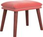 vidaXL Voetenbank fluweel roze 45x29,5x35 cm