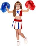 Widmann Finidi Cheerleader Kostuum Meisjes Maat 140