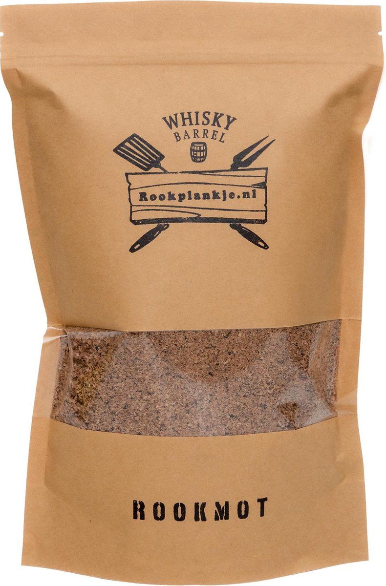 Rookplankje.nl Rookmot Whisky Barrel 1,5 L - Rookhout - Hout - BBQ