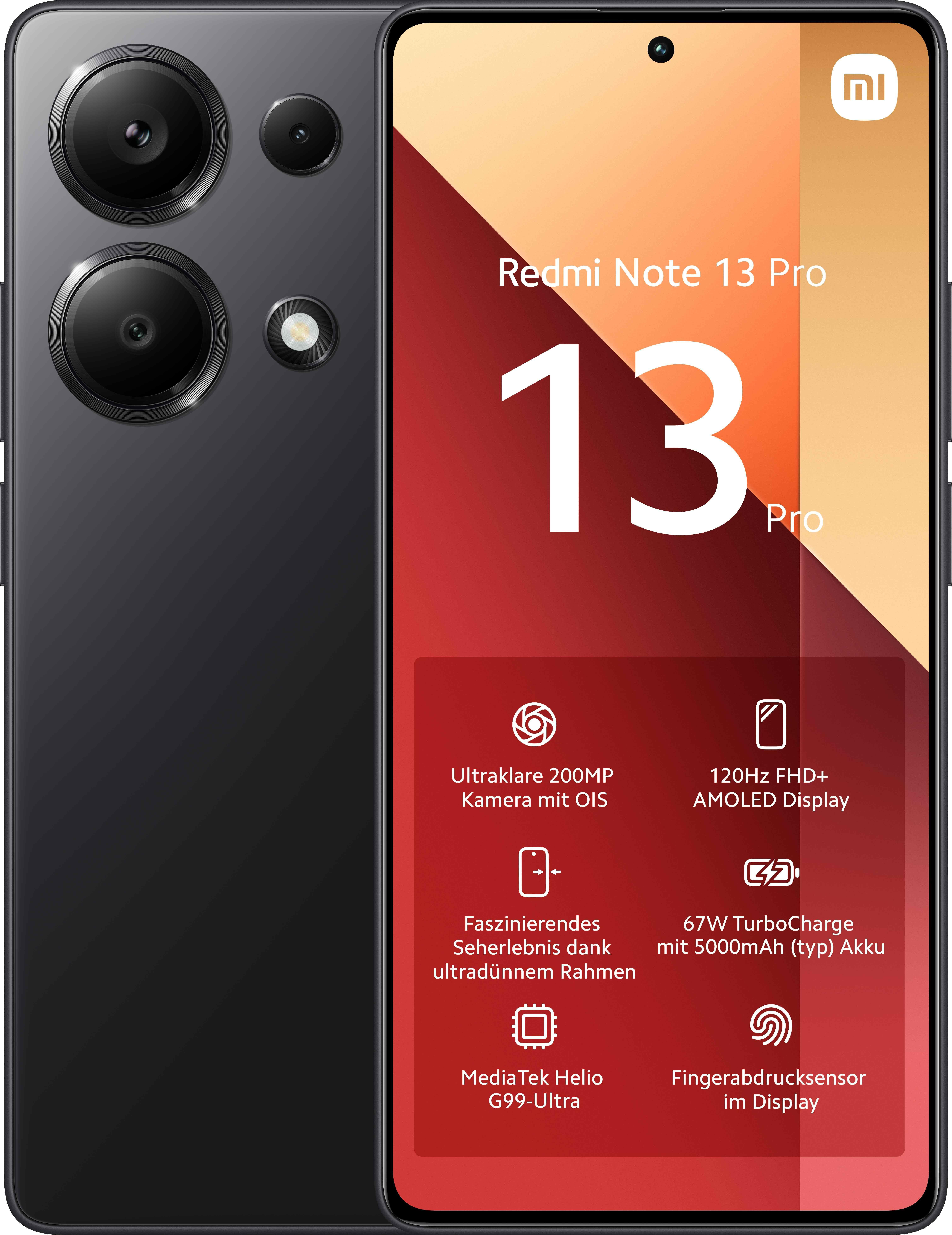 Xiaomi Redmi Note 13 Pro / 256 GB / Midnight Black